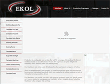 Tablet Screenshot of ekolmak.com